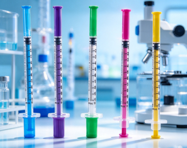 Colored Insulin Syringes